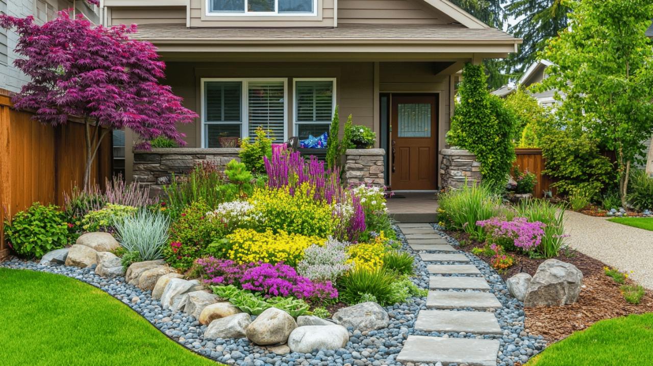Guide pratique pour creer un parterre sans entretien devant votre maison
