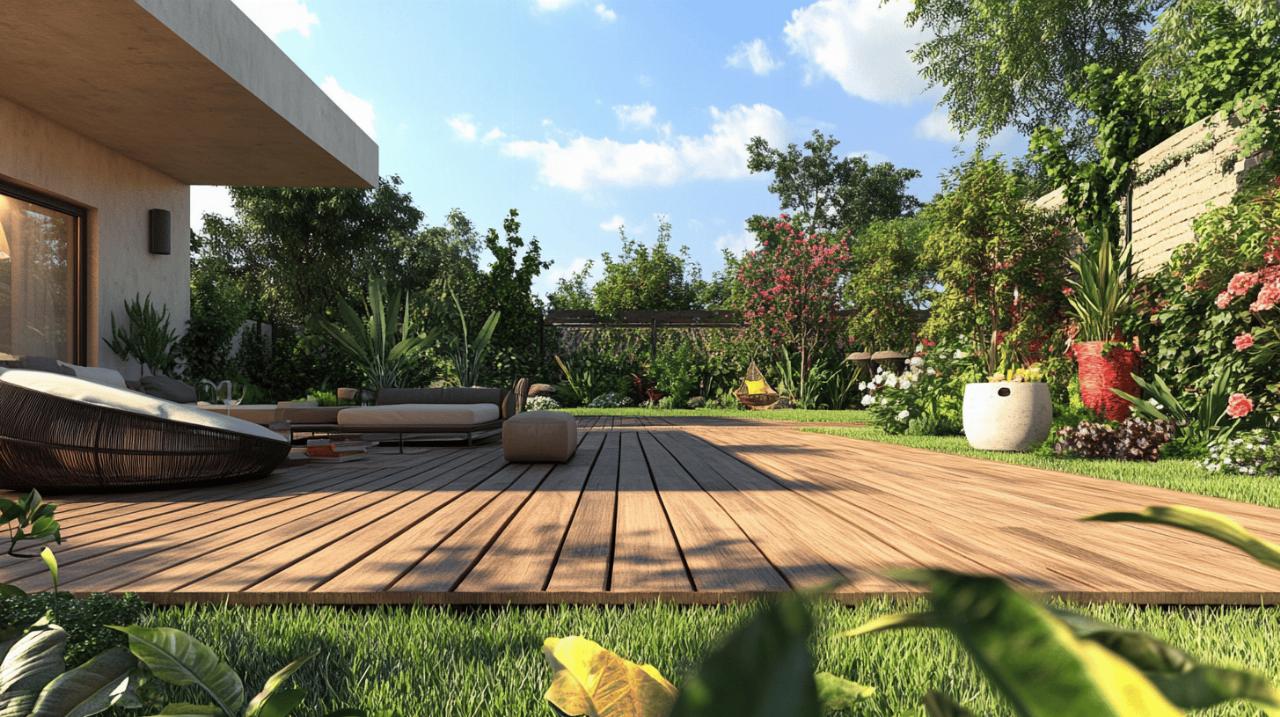 Comment Sublimer votre Terrasse Bois sur Plot Beton : Techniques de Dissimulation